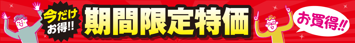 期間限定特価タイトル